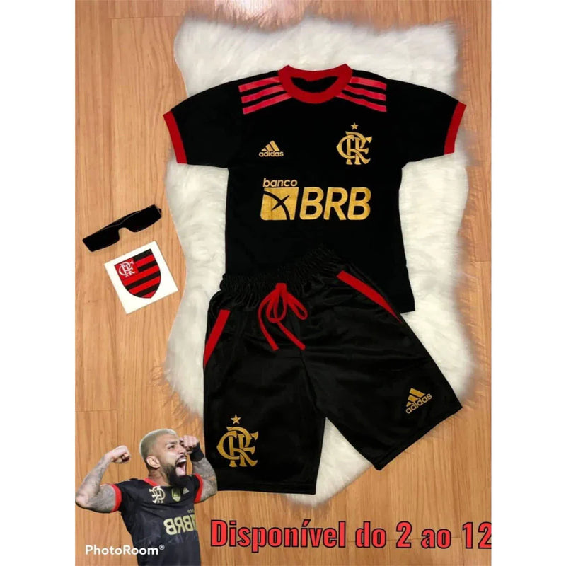 Conjunto Infantil Flamengo – Menino ⚽🔥