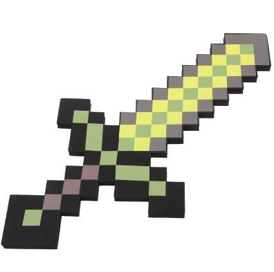 Minecraft Espada Picareta Diamante Original EVA