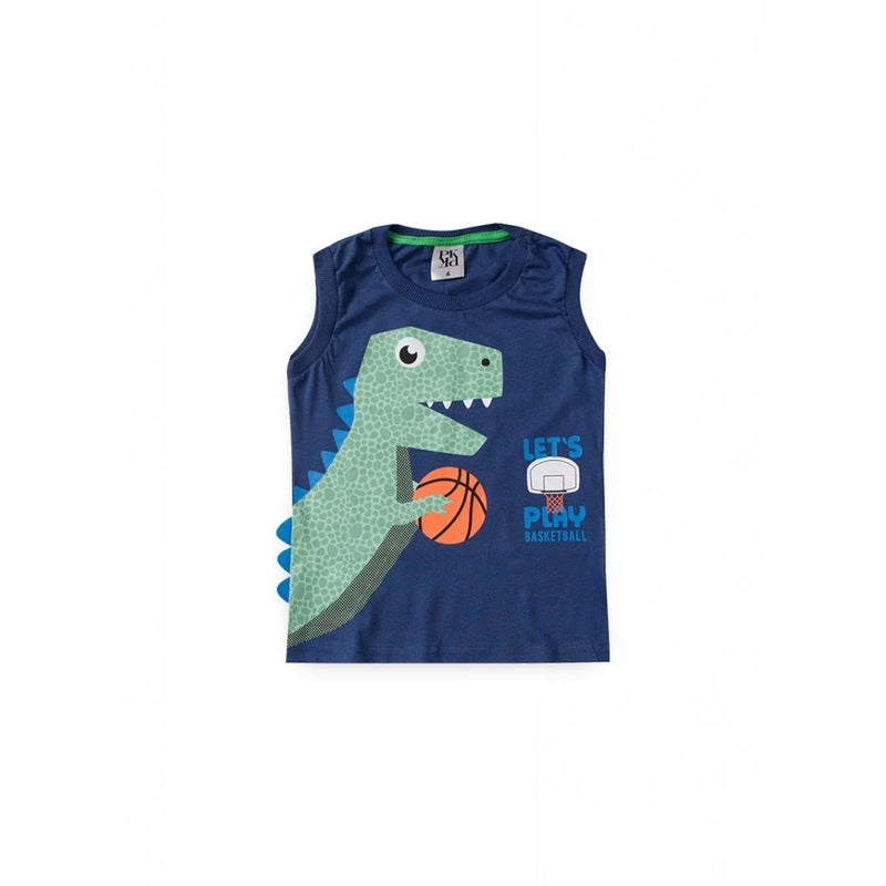 Conjunto Masculino Infantil Dino Basketball 🦖🏀