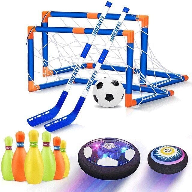 Brinquedo de futebol flutuante